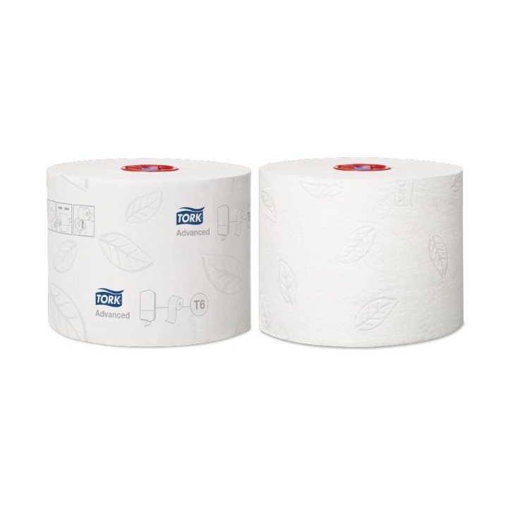 Papier toaletowy - TORK ADV TOILET PAPER COMP ROLL (27ROL) #127530