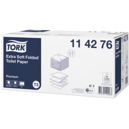 Papier toaletowy - TORK PREM T.P.FOLDED EXTRA SOFT (30 BIND)#114276