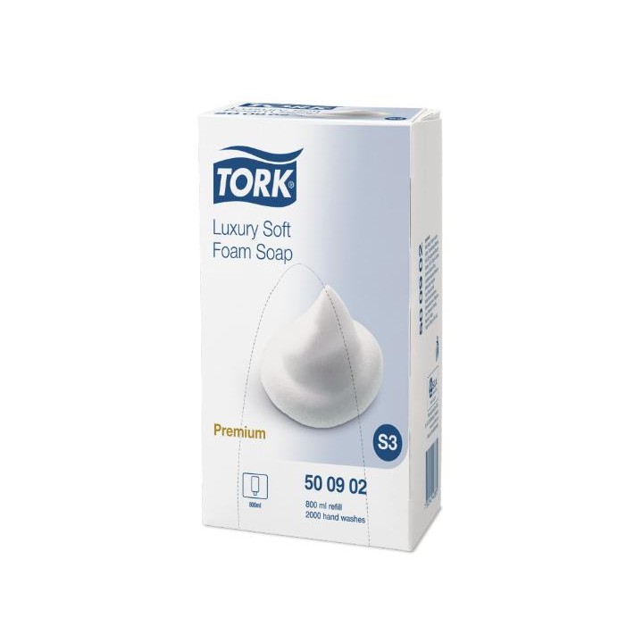 Mydło w piance - TORK PREMIUM SOAP FOAM LUXURY 800ML #500902
