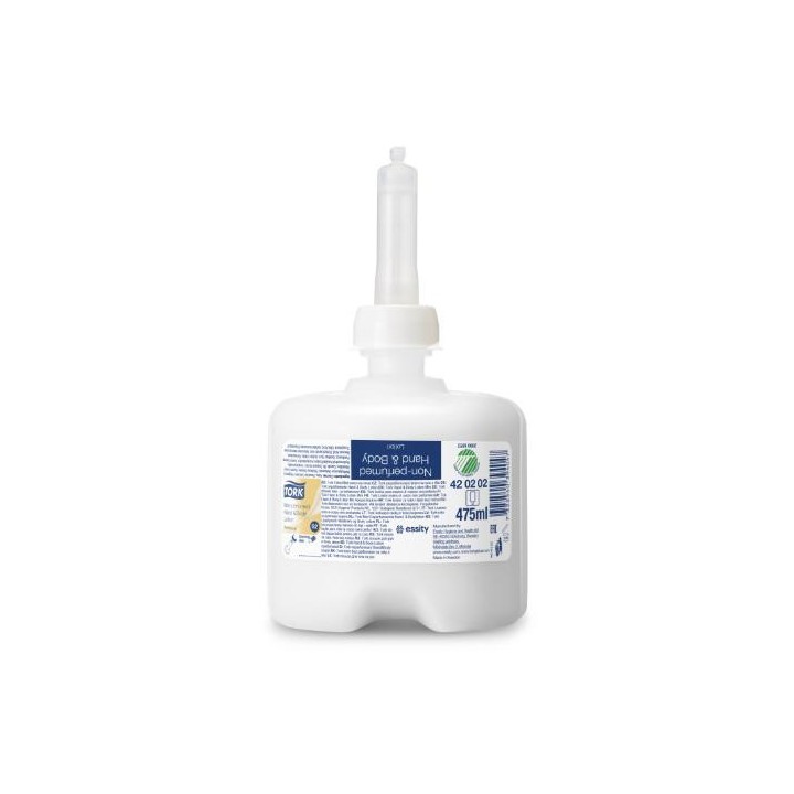 Mydło w płynie do rąk i ciała - TORK PREMIUM LOTION LIQIUD H&B 475ML #420202