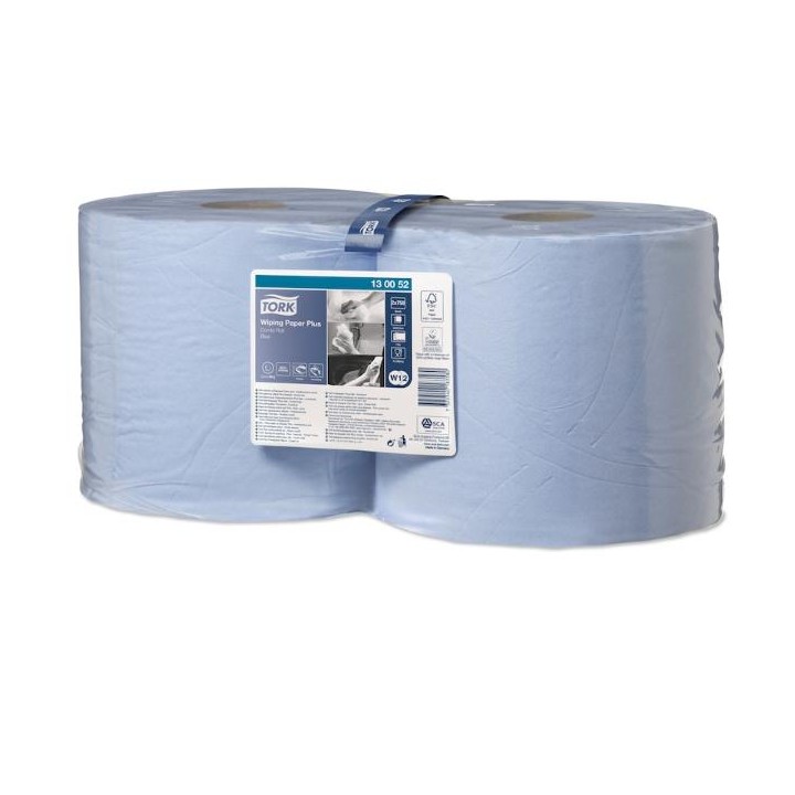 Czyściwo - TORK ADV WIPER 420 BLUE COMBI ROLL (2ROL)#130052