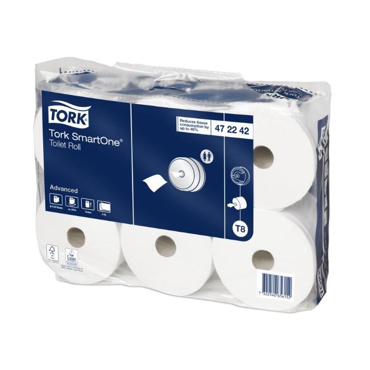 Papier toaletowy - TORK SMARTONE ADV 2P 1150S (6 ROL) #472242