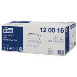 Ręcznik papierowy - TORK PREM H. TOWEL ROLL SOFT MATIC (6ROL)#120016